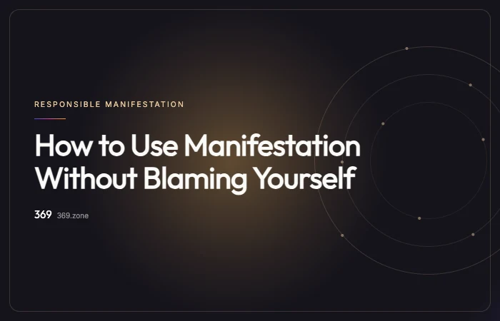 Illustration for “How to Use Manifestation Without Blaming Yourself”