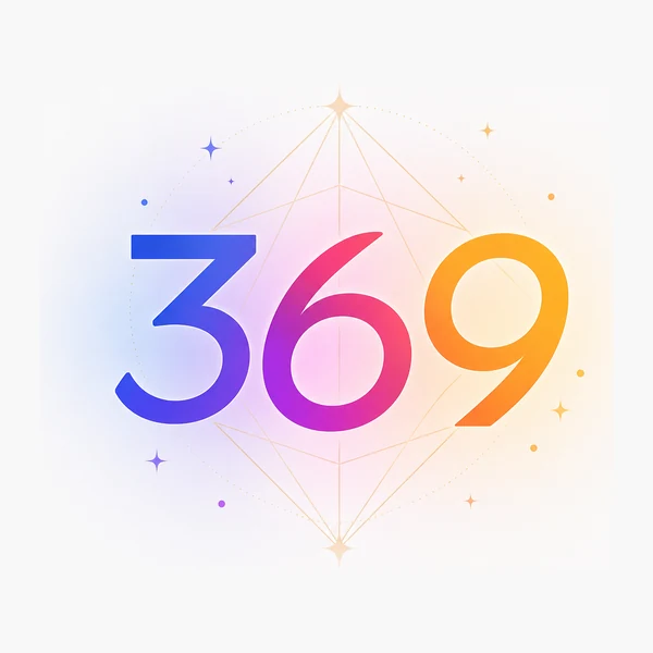 The 369 app logo