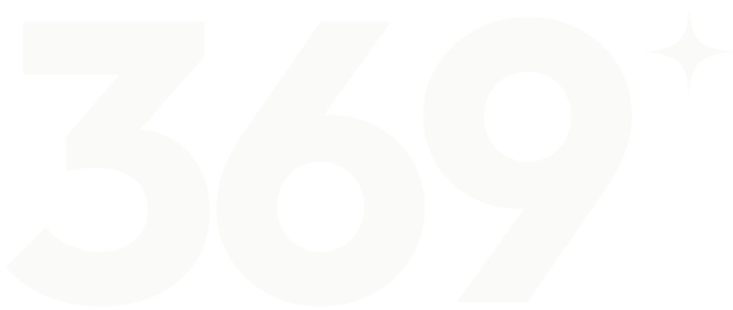 369 wordmark, reversed version